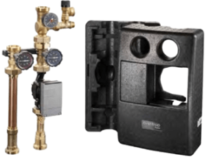 Kit hidráulico “Regusol MEGA SH-180 - Station DN 32” - sem termostato